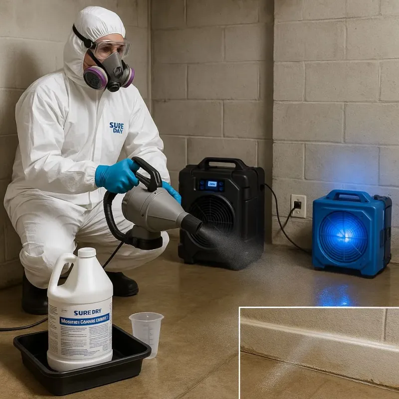 Sanitization and Odor Removal process in Sauk County, WI