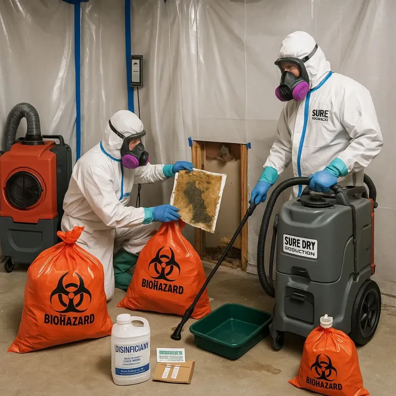 Contaminated Water Handling Protocols process in Sauk County, WI