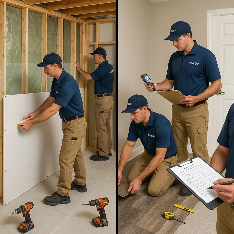 Repairs and Reconstruction process in Sauk County, WI