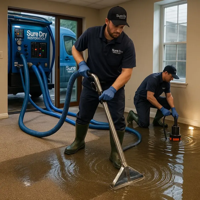 Water Extraction and Removal process in Sauk County, WI